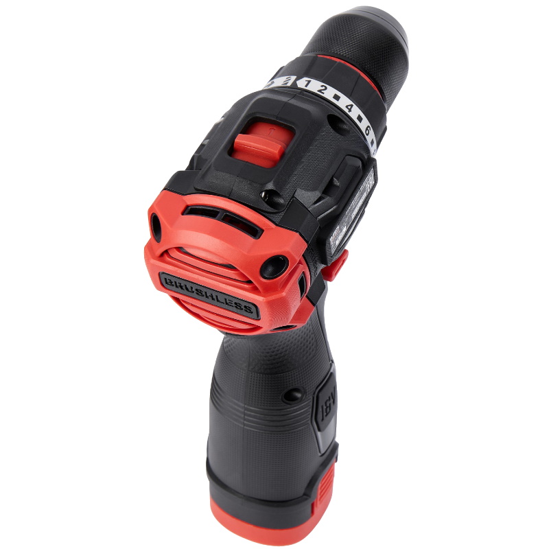 Дрель аккумуляторная Elitech HD CD 16L2 (E2201.039.01) 205715, бесщеточный, 16В, 2х2.0Ач, Li-ion, E-Power, БЗП-10 мм