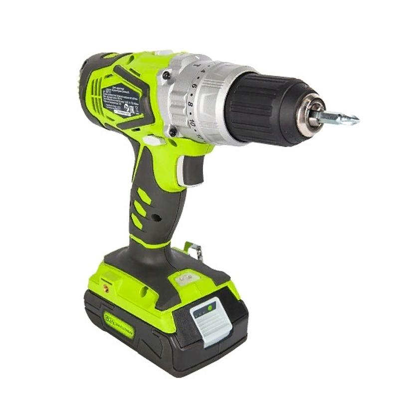 Аккумуляторная ударная дрель-шуруповерт Greenworks 3802407 в Иваново