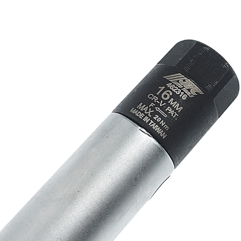 Головка свечная JTC JTC-4623-16, 12-гранная, 3/8" х 16 мм, с фиксированным усилием затяжки в Муроме