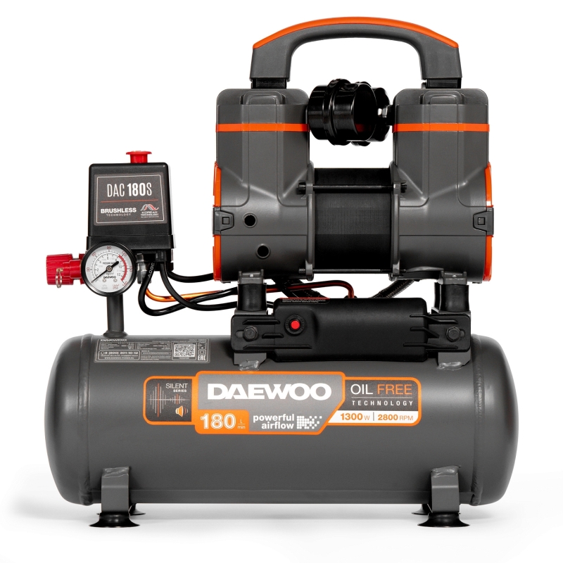 Компрессор безмасляный Daewoo DAC 180S