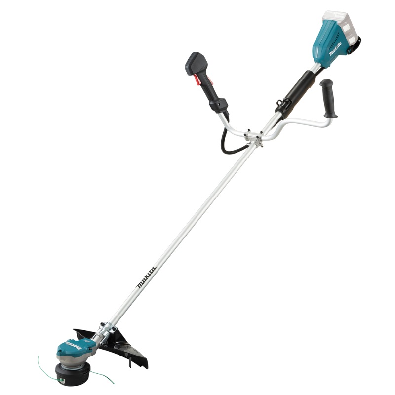 Коса аккумуляторная Makita DUR368AZ, LXT BL 18В, 550 Вт, нож 4T (в комплекте 2 АКБ 632F69-8 и ЗУ 630876-7)