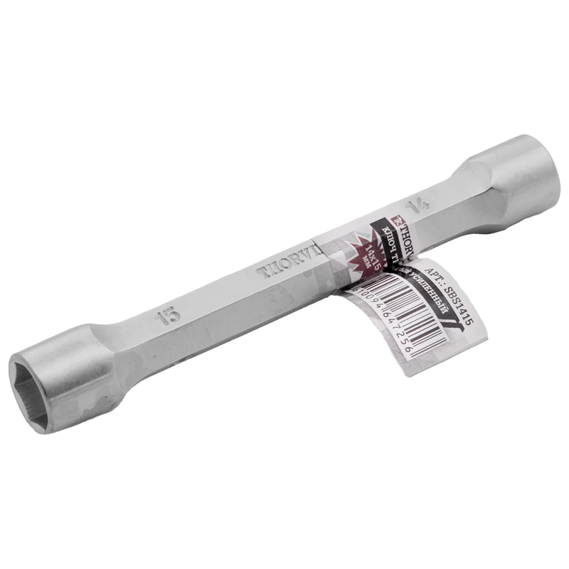 Ключ трубчатый Thorvik SBS1415 053785 усиленный 14x15 мм 835₽