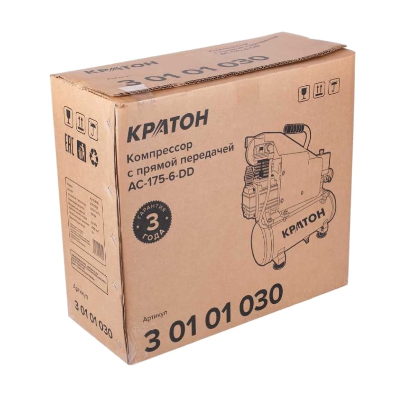 Компрессор с прямой передачей Кратон AC-175-6-DD