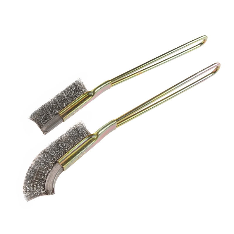 Металлические щетки JTC JTC-5116 прямаяизогнутая 220 мм нерж сталь 2 шт 1022₽