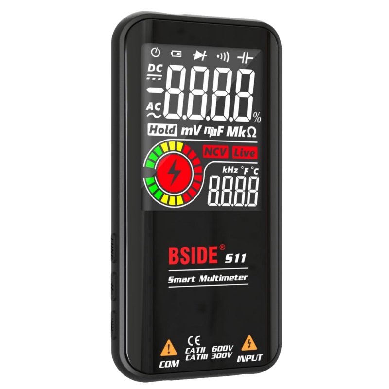 Мультиметр цифровой Zitrek BSIDE S11 064-0002 с цветным дисплеем и встроенным аккумулятором в Угличе
