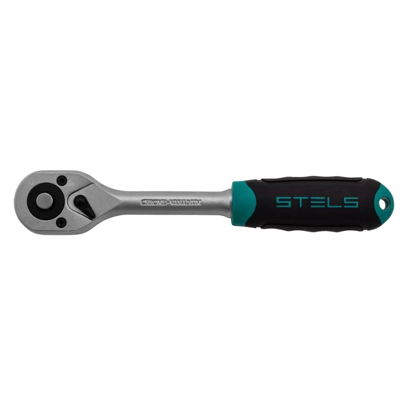 Ключ-трещотка Stels 14026, 3/8", 72 зуба, с быстрым сбросом, CrV во Владимире