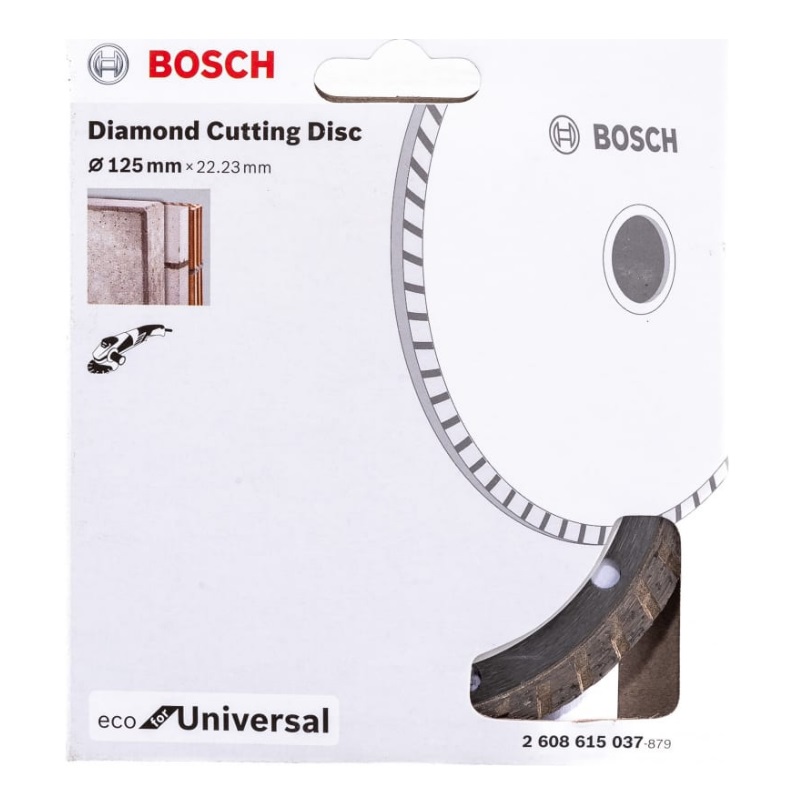 Алмазный диск Bosch Eco for Universal Turbo 2.608.615.037 (125x22,23 мм) в Муроме