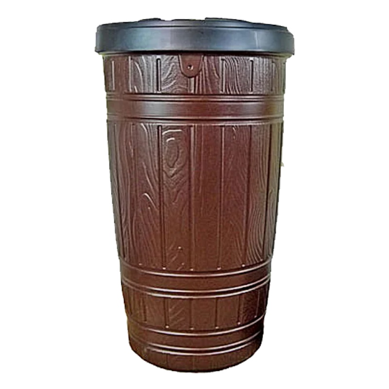 Комплект Водосборник Prosperplast Woodcan IDWO265-R222 265 л коричневый 11968₽