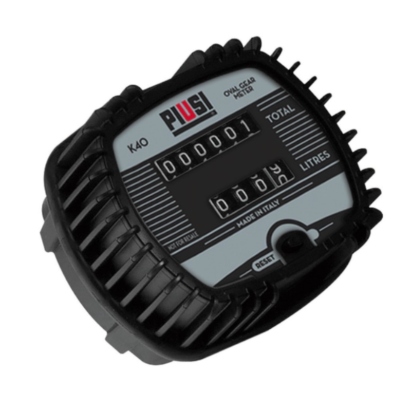 Механический счетчик Piusi K40 F00490020, для масла, 3-х разрядный, 1-30 л/мин
