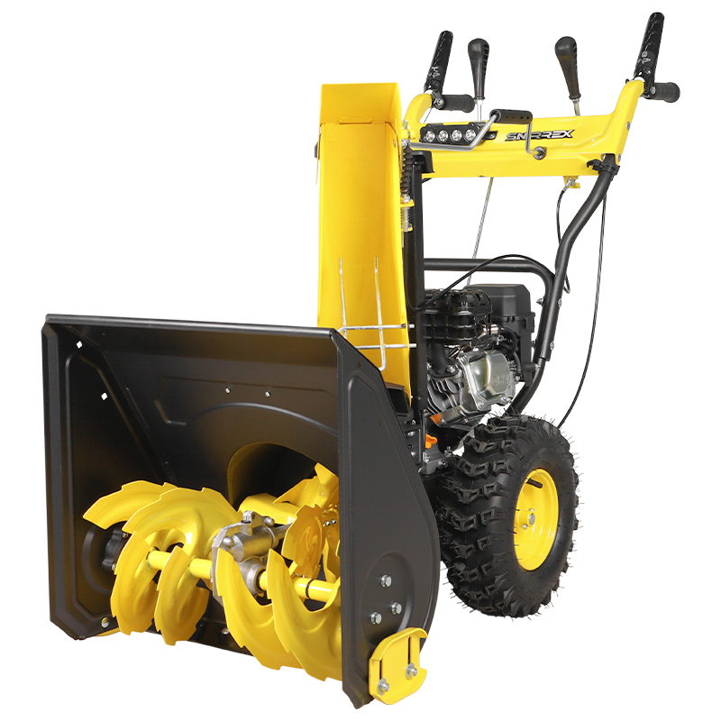 Снегоуборщик бензиновый Snirrex SLC 6553EF, Loncin 6,5 лс, электростарт, захват 530х510, 4/1, фара