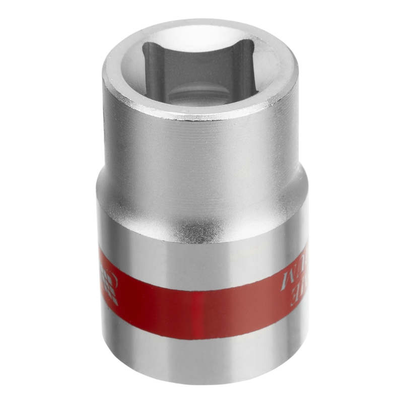 Головка торцевая Matrix 13119 (19 мм, 6-гранная, CrV, под квадрат 1/2", хромированная)
