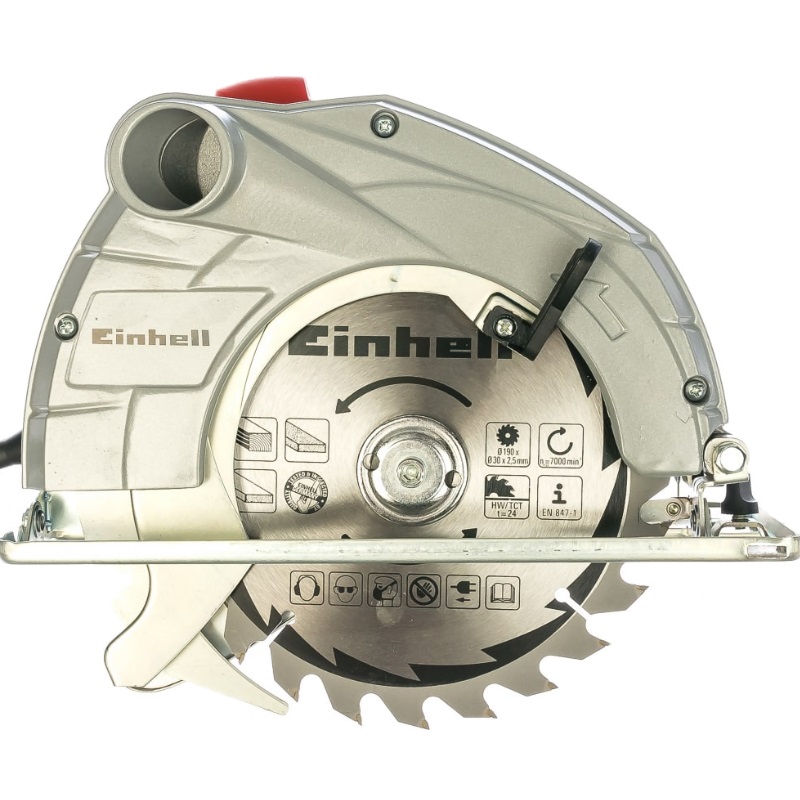 Пила циркулярная Einhell TC-CS 1400, 1400 Вт, 5200 об/мин, 190х30 мм 4330937 в Иваново