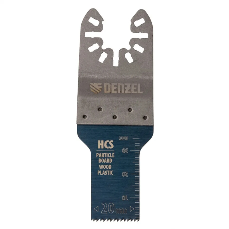 Насадка для МФИ Denzel 782309, режущая пазовая прямая, HCS, по дереву, 20 х 1,4 мм, мелкий зуб в Твери