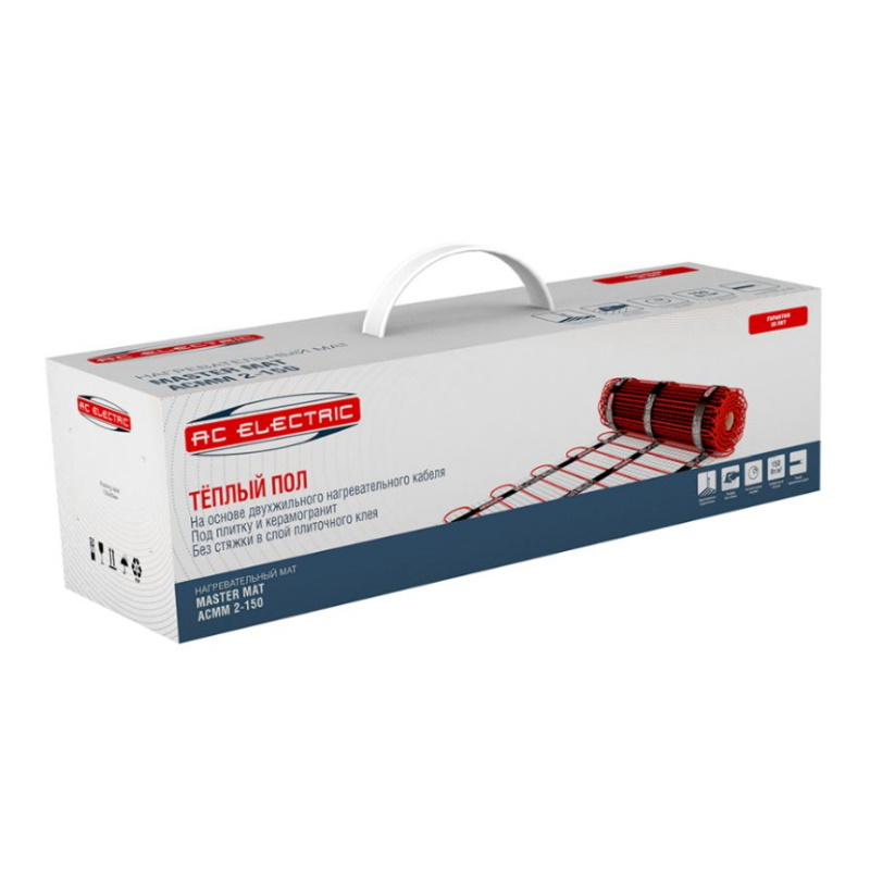 Мат (комплект теплого пола) AC Electric ACMM 2-150-1.5 НС-1498994 в Иваново