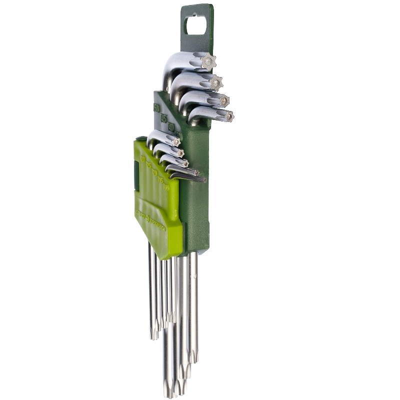 Набор ключей TORX Дело Техники 563591 (с отверстием, 9 шт, вес 0.39 кг) в Иваново