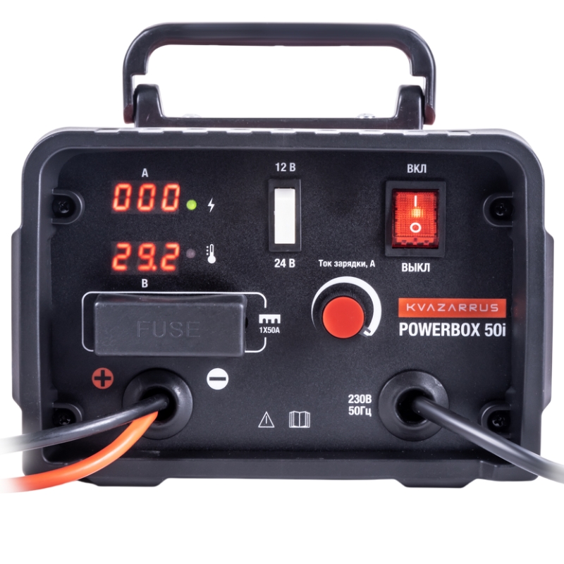 Инверторное зарядное устройство Kvazarrus PowerBox 50i 8771, цветная коробка в Нижнем Новгороде