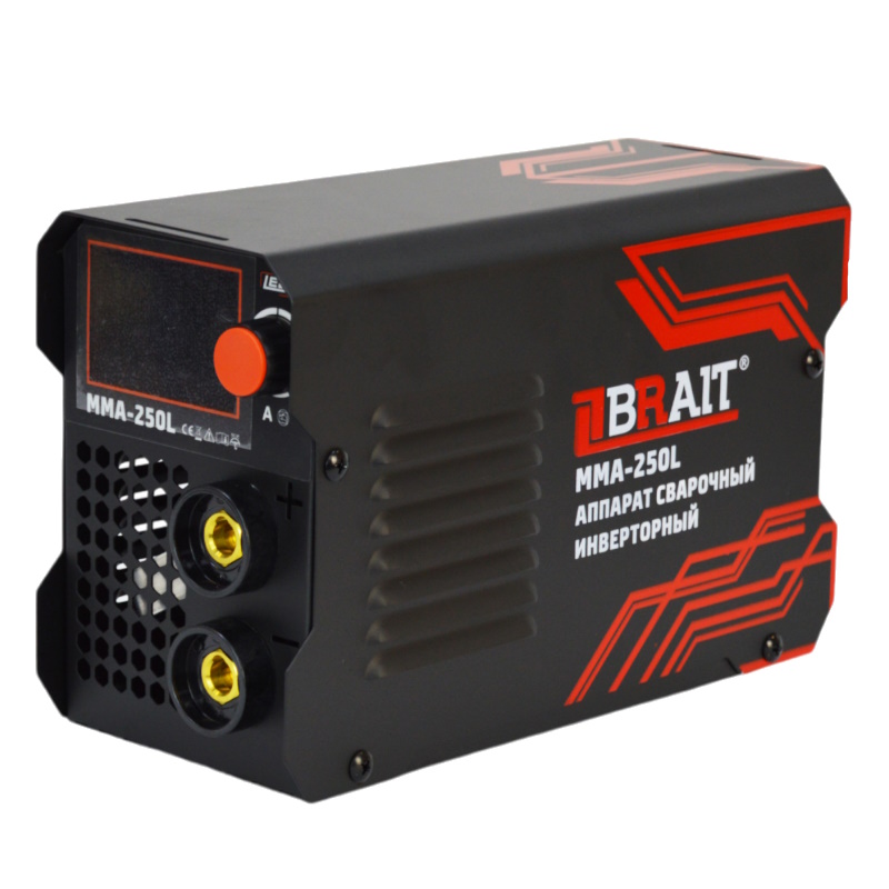 Инвертор сварочный Brait MMA-250L 1801038043 20-250А 3398₽