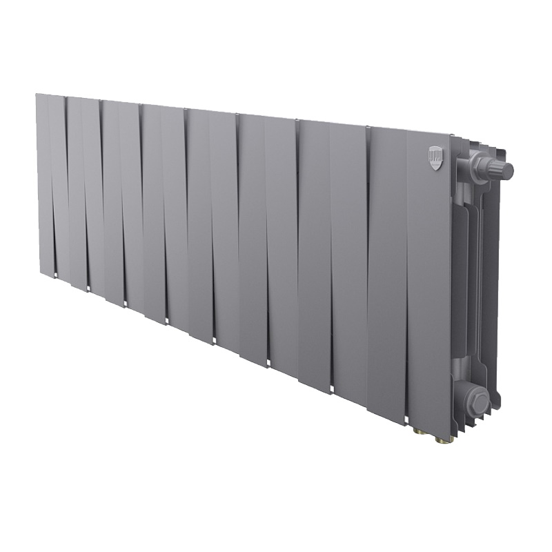 Радиатор Royal Thermo PianoForte 300 Silver Satin VDR80 НС-1506358 16 секций 21830₽