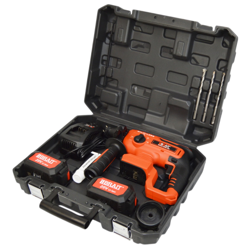 Аккумуляторный перфоратор Brait BCRH22-4DUBL PRO 21.01.253.087 в кейсе в Муроме