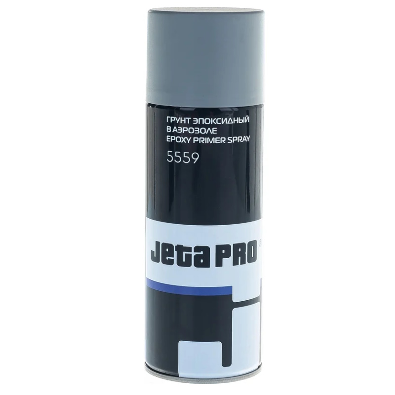 Грунт - спрей эпоксидный 1К Jeta Pro 5559, для защиты металла и изолирования старого ЛКМ, 400мл, серый  в Иваново