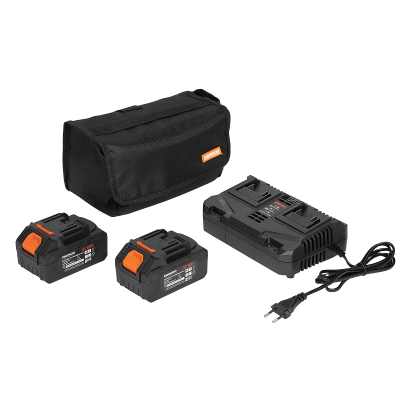 Газонокосилка аккумуляторная Daewoo DLM 4142Li SET, бесщеточный двигатель 2х21В,40см , 2шт.АКБ 5Ач +ЗУ в Иваново
