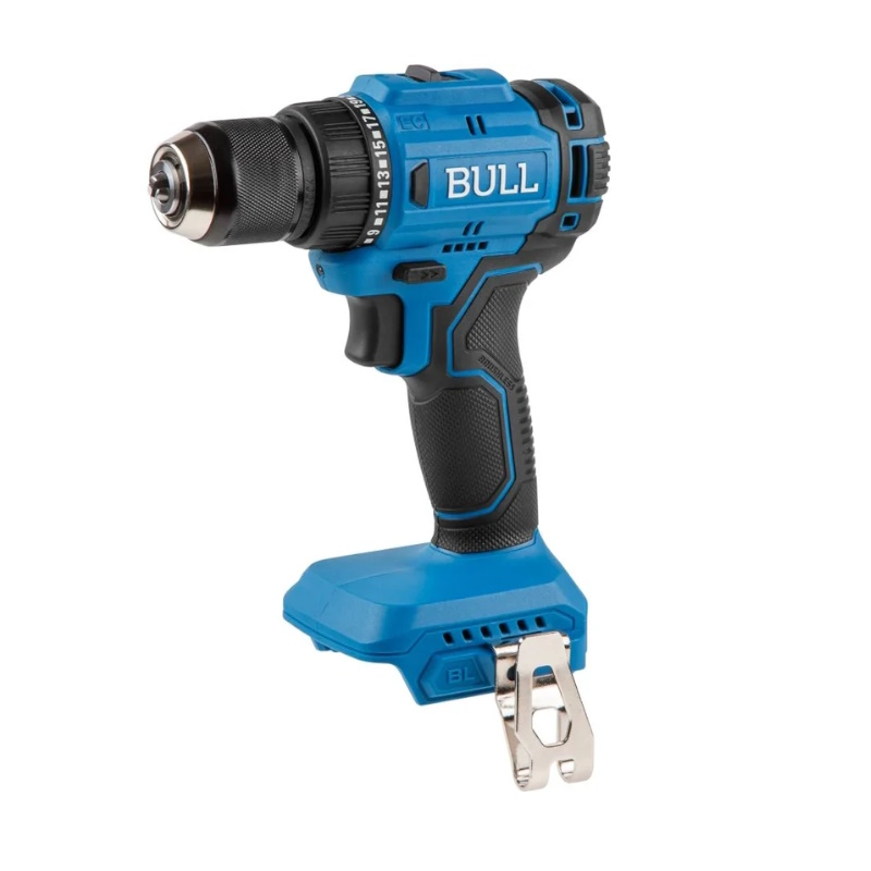 Аккумуляторная дрель-шуруповерт Bull SR 1803 1329672, в коробке, бесщеточная, SOLO, 18 В, 45 Н*м, БЗП 10 мм во Владимире