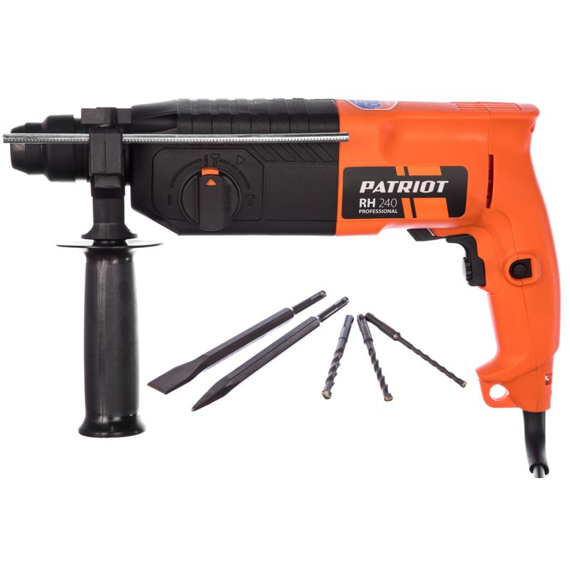 Перфоратор Patriot RH 240 140301300 в кейсе, с защитной муфтой во Владимире