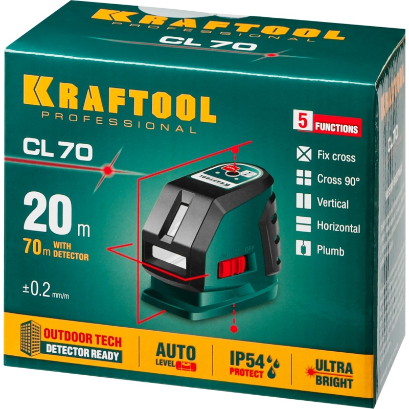 Лазерный нивелир Kraftool CL-70 34660 во Владимире