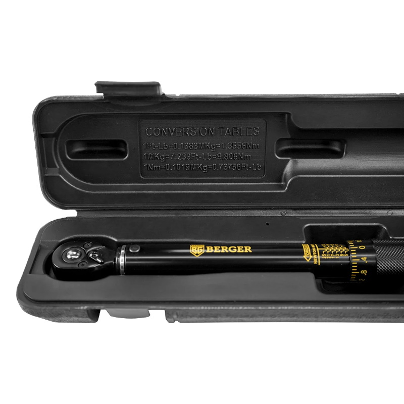 Ключ динамометрический Berger BG2155, 1/4", 5-25 Нм в Муроме
