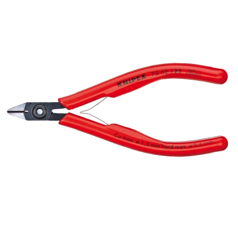 Бокорезы для электроники Knipex KN-7502125 125 мм обливные ручки 8080₽