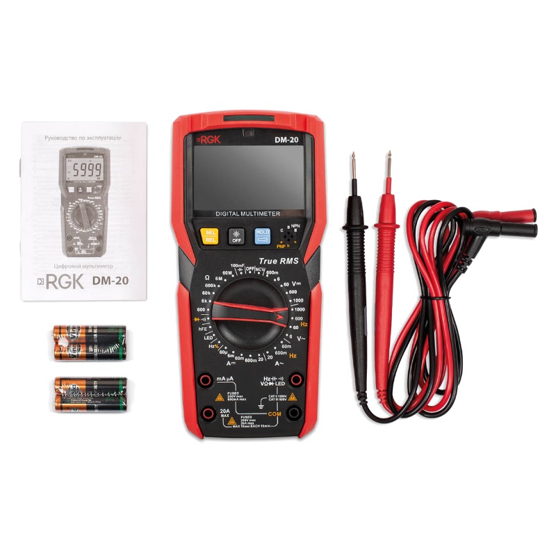 Цифровой мультиметр RGK DM-20 776455