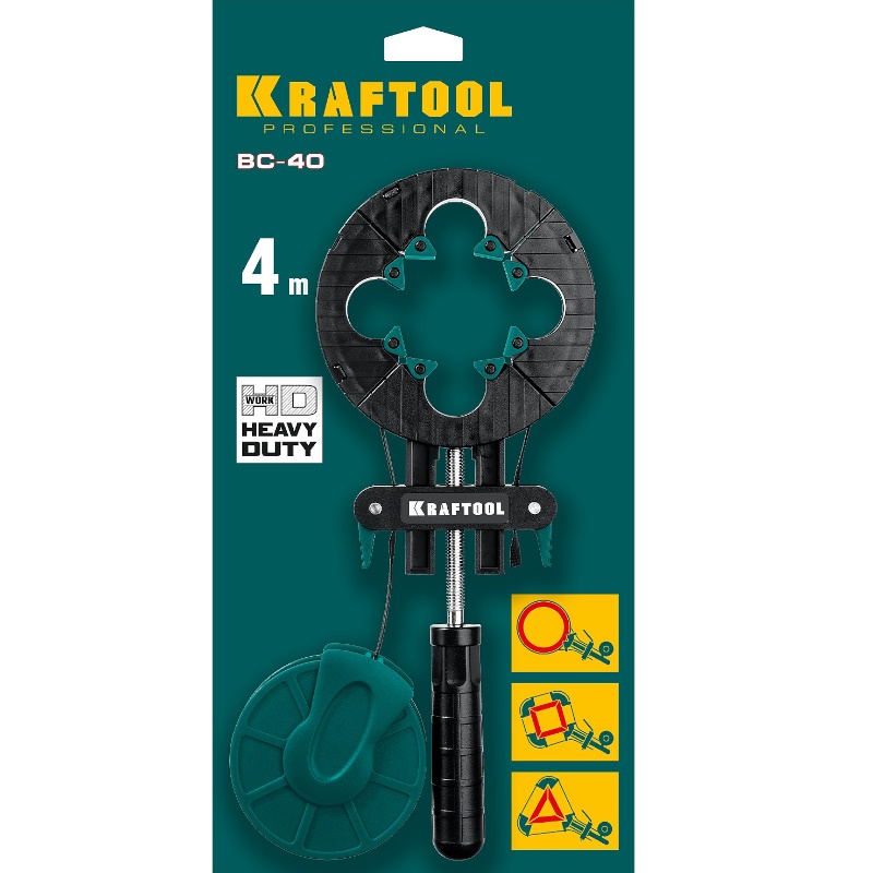 Ременная струбцина Kraftool BC-40 32207-1 4 м  в Твери
