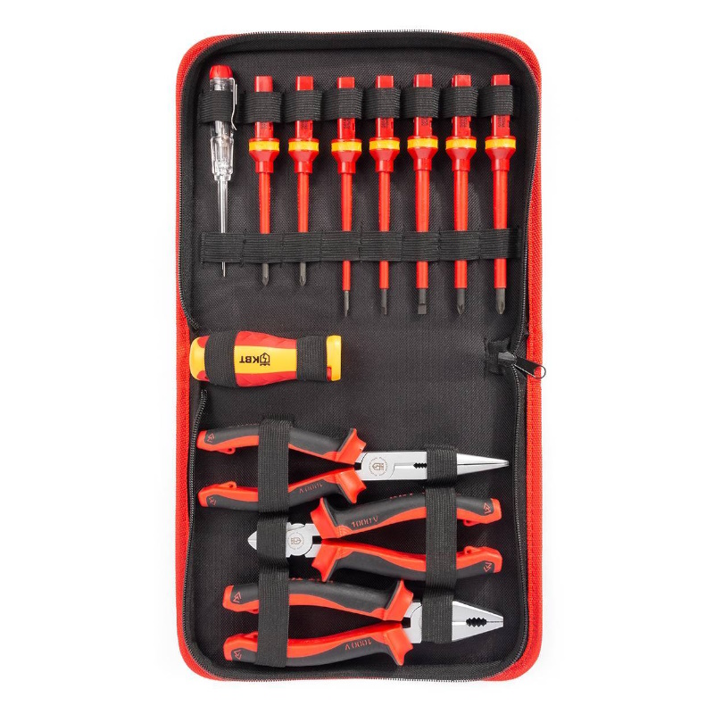 Набор диэлектрического инструмента КВТ НИИ-22 88962 серия СТАНДАРТ 3651₽