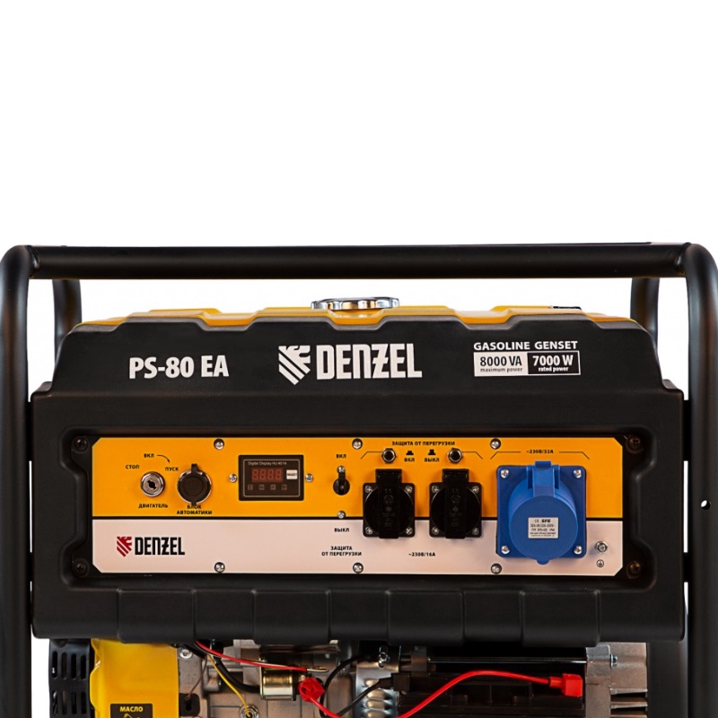 Бензиновый генератор Denzel PS-80 EA, 946924 в Коврове