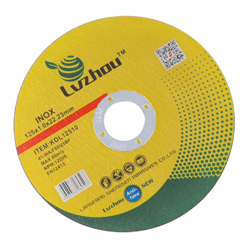 Круг отрезной по металлу Lvzhou KOL12510, 125 x 1.0 x 22.23mm