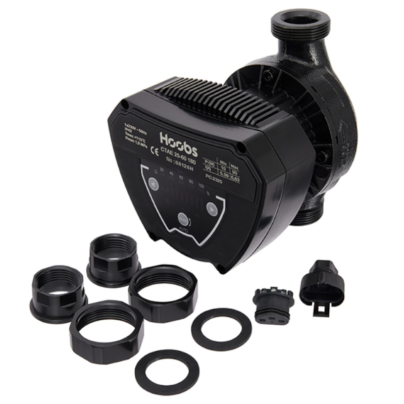 Насос циркуляционный Hoobs CTAE 25-60 180 08126H, с гайками, электронный в Туле