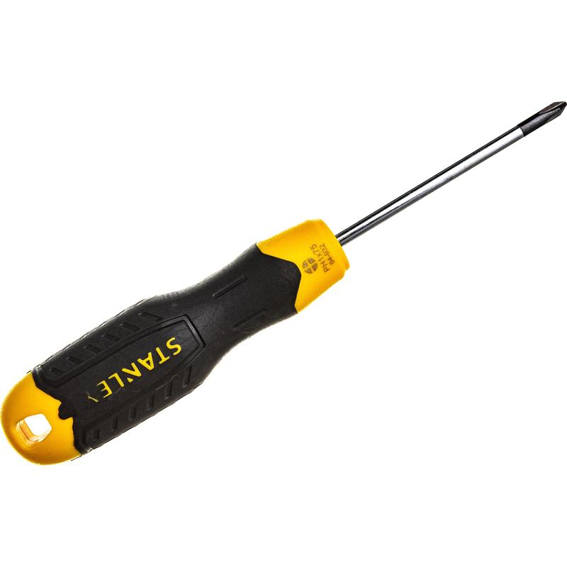Отвертка крестовая Stanley Cushion grip 064932, Ph1x75 мм во Владимире