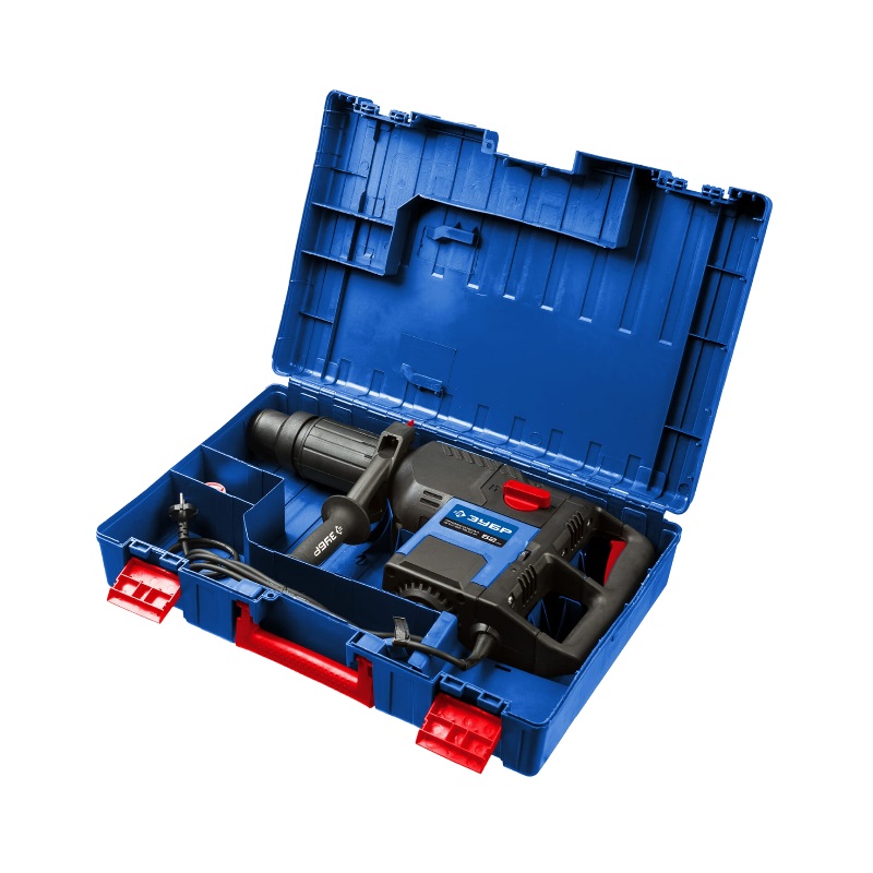 Профессиональный перфоратор Зубр ЗПМ-52-1500 ЭК (патрон SDS-Max, 1500 Вт, регулировка скорости)