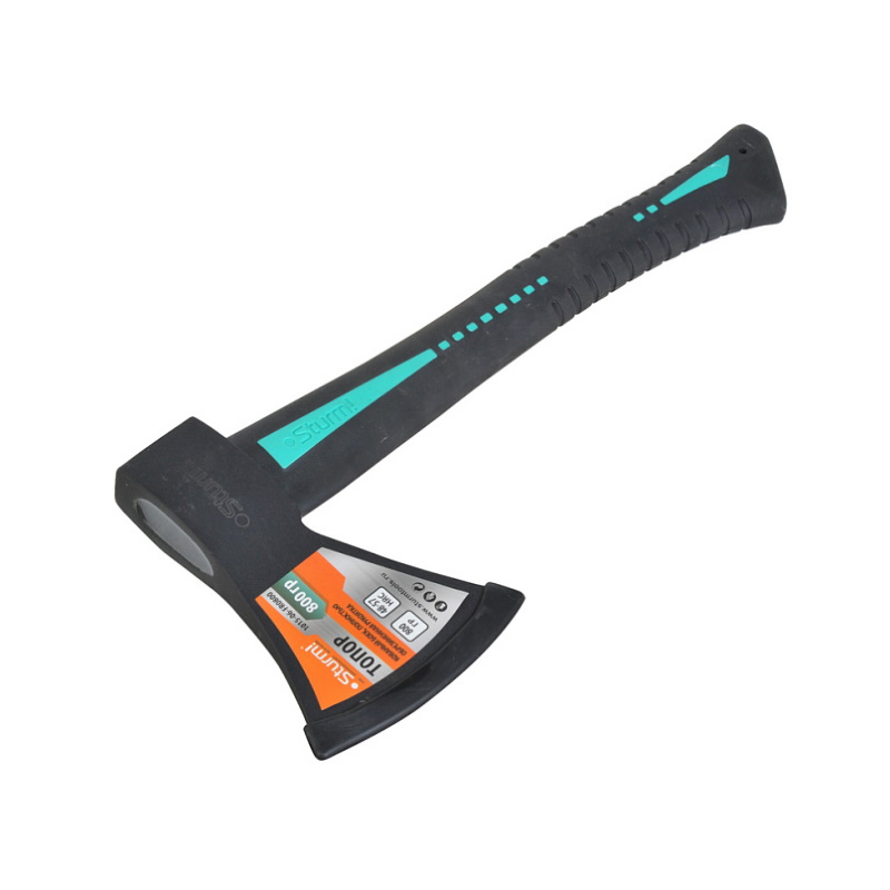 Топор Sturm 1015-06-FR0800 800г фиберглассовая обрезиненная рукоятка 663₽