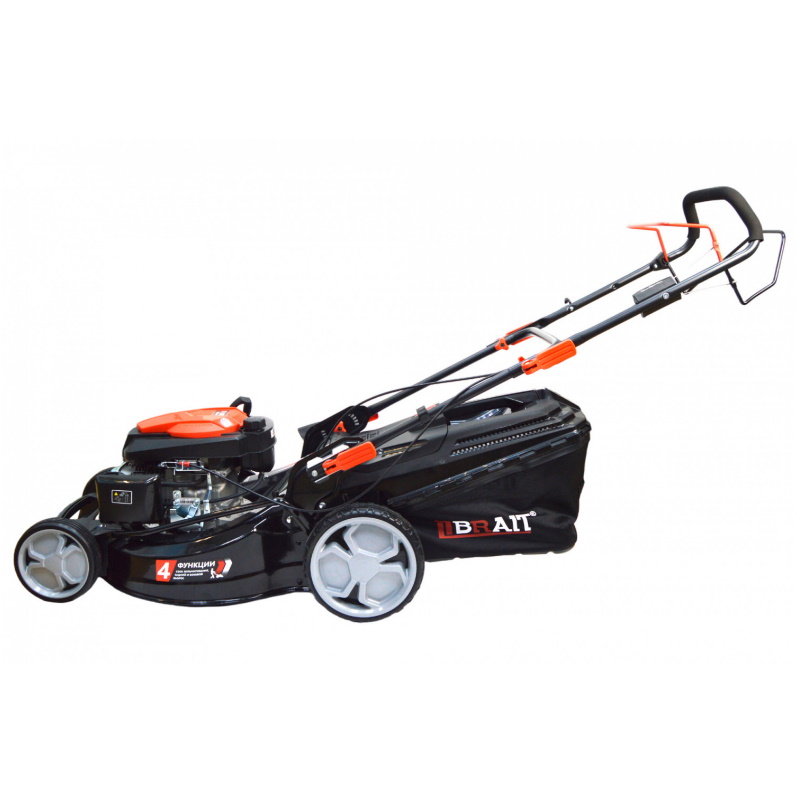 Газонокосилка бензиновая Brait BLM4052SM PRO, ширина скашивания 52 см, самоходная06.03.017.102 в Угличе