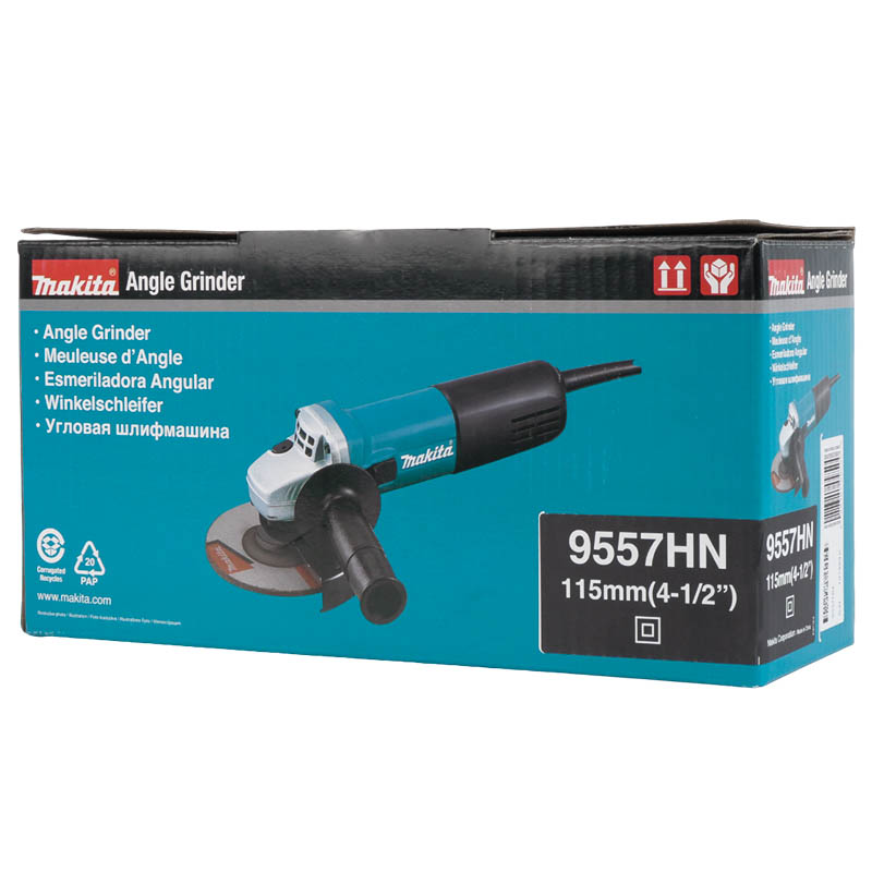 Угловая шлифмашина (болгарка) Makita 9557HN, 115 мм, 840 Вт в Твери