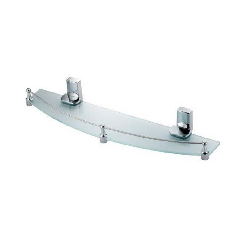 Полка стеклянная WasserKRAFT Leine K-5024, хром, 9060433 в Иваново