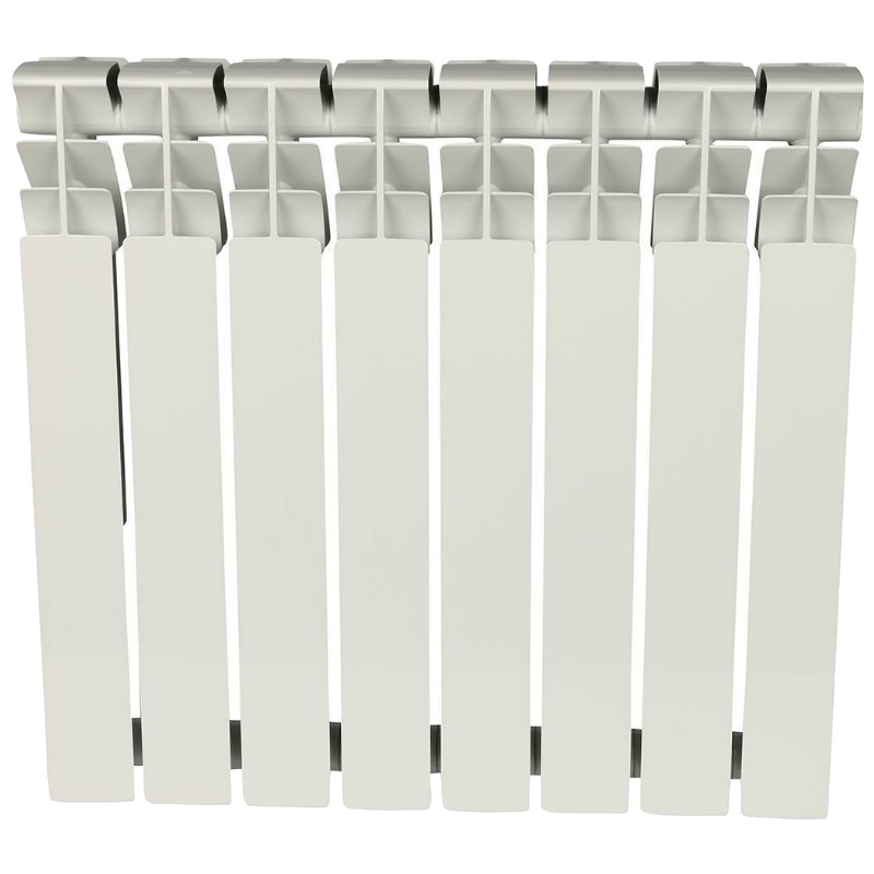 Радиатор алюминиевый Rommer Plus 500 RAL-3210-050008, 8 секций в Костроме