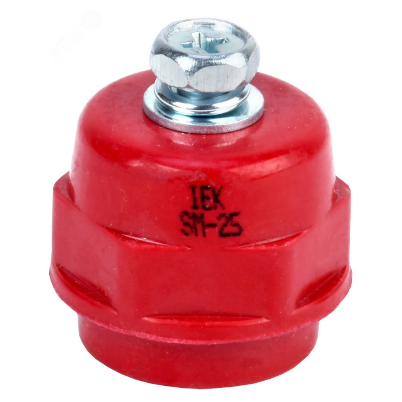 Изолятор IEK SM25 YIS11-25-06-B, силовой с болтом, (М6) в Иваново