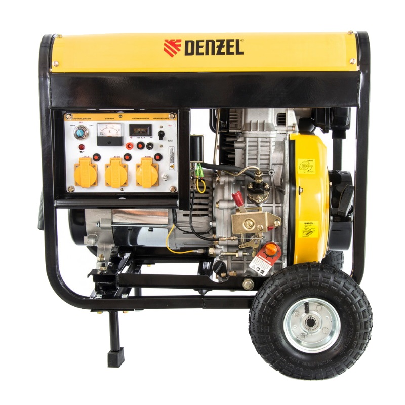 Дизельный генератор Denzel DD5800Е