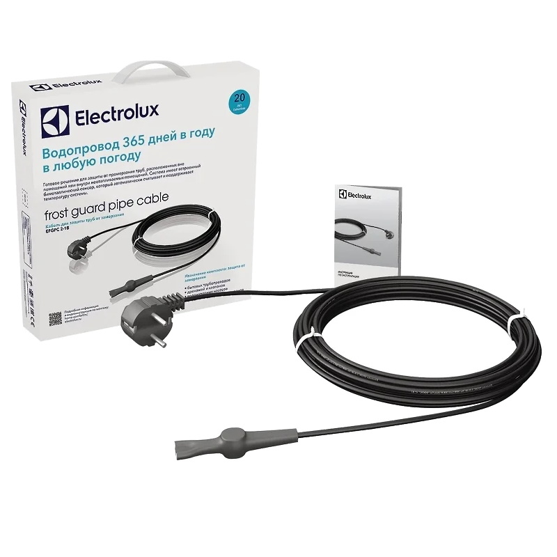 Кабель для обогрева трубопроводов Electrolux EFGPC 2-18-10 НС-1068077, комплект  в Муроме