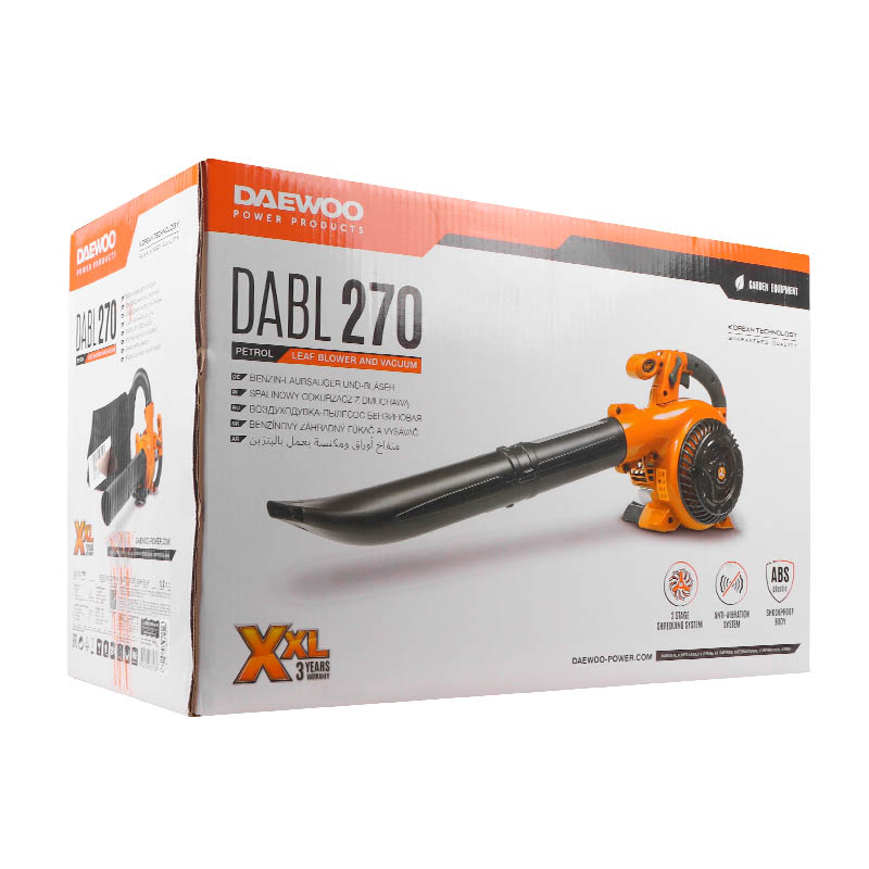 Воздуходувка-пылесос бензиновая Daewoo DABL 270