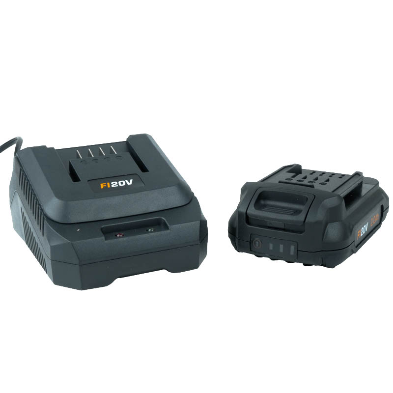 Аккумуляторная дрель-шуруповерт Ferm Industrial CDM1141P, 20В, 50Нм, 2,0 Ач., 2 скорости, 2 акк., Li-ion, БЗП, 13 мм., кейс во Владимире