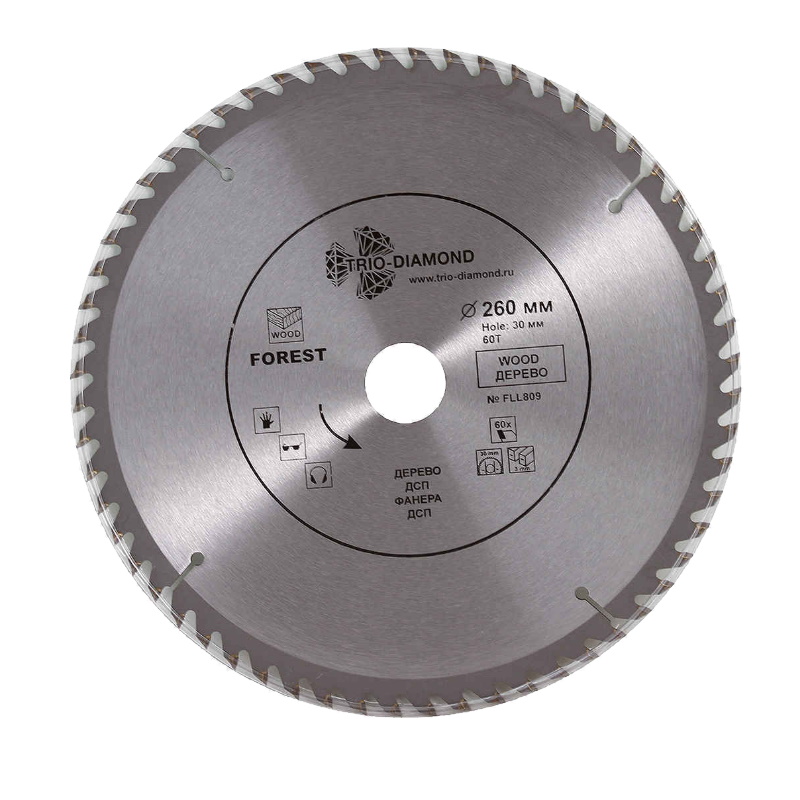 Диск пильный Trio-Diamond FLL809 2603060Т 1154₽