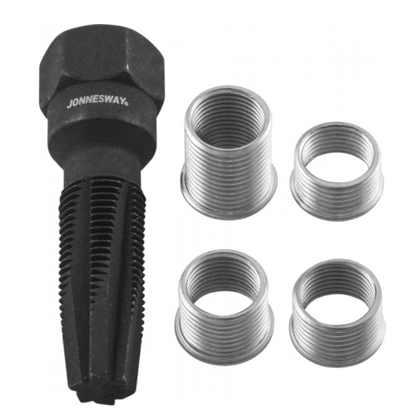 Метчик свечной Jonnesway AI060001 048185, 14мм 3/8" - 13/16", 5 предметов